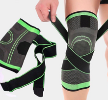 Load image into Gallery viewer, Men Women Knee Support Compression Sleeves Joint Pain Arthritis Relief Running Fitness Elastic Wrap Brace Knee Pads With Strap
